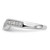 14KT White Gold 1/4 carat Diamond Complete Wedding Band