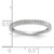 14KT White Gold 1/8 carat Diamond Set of 2 Complete Wedding Bands