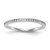 14KT White Gold 1/8 carat Diamond Set of 2 Complete Wedding Bands