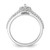 Marquise Halo Diamond Semi-mount Engagement Rings