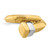 Herco 18K Two-tone Polished Fancy Bypass Ring