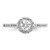Halo Diamond Semi-mount & Complete Engagement Rings