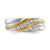 14KT Two-Tone Diamond Men's Rings