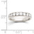 14KT TRUE ORIGIN Lab Grown VS DEF Diamond Channel Band