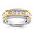 14KT Two-tone White and Yellow Gold Fancy Ring