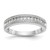 14KT White Gold 1/2 carat Complete Diamond Band