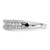 14KT White Gold 1/2 carat Complete Diamond Band