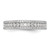 14KT White Gold 1/2 carat Complete Diamond Band