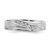 14KT White Gold 5-Stone 1/6 carat Diamond Complete Men's Band