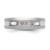14KT White Gold 1/3 carat Diamond Complete Men's Channel Band