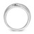 14KT White Gold 3-Stone 1/6 carat Diamond Complete Men's Band