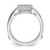 14KT White Gold 3/8 carat Diamond Complete Ring Guard