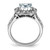 Fancy Halo Moissanite Engagement Rings