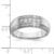 14KT White Gold 5-Stone 1/4 carat Diamond Complete Men's Band