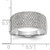 14KT White Gold Micro Pave 1 carat Complete Diamond Band