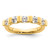 14KT Diamond Tension Set Wedding Band