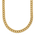 Chisel Stainless Steel Polished Yellow IP-plated 5mm 24 inch Curb Chain Necklace