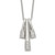 Sterling Silver Polished Cubic Zirconia Fancy Necklace