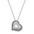 Sterling Silver Cubic Zirconia Antiqued Mother Of The Groom 18in. Necklace