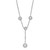 Sterling Silver Cubic Zirconia Necklace