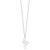 Sterling Silver Polished Flamingo Necklace