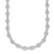 Sterling Silver Polished Fancy Link Necklace