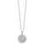 Sentimental Expressions Sterling Silver Rhodium-plated Cubic Zirconia Bliss 18in Necklace