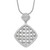 Sterling Silver & Cubic Zirconia Brilliant Embers Polished Necklace