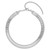 Leslie's Sterling Silver RH-plate Polished with 4 in ext. Choker Necklace
