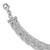 Leslie's Sterling Silver RH-plate Polished with 4 in ext. Choker Necklace