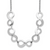 Sterling Silver Rhodium-plated Infinity with 2in. Ext. Necklace