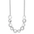 Sterling Silver Rhodium-plated Infinity with 2in. Ext. Necklace