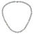 Sterling Silver Rhodium Grey FWC Pearl Necklaces