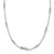 Sterling Silver Polished Beaded Necklace