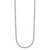 Cheryl M Sterling Silver Rhodium-plated Brilliant-cut Cubic Zirconia 18 Inch Necklace