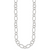 Sterling Silver Fancy Twisted Link Necklace