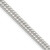 Sterling Silver Polished 4.8mm Double Diamond-cut Curb Chain