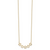 14K Stars Cubic Zirconia with 2IN EXT Necklace