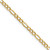 Leslie's 14k 2.5mm Semi-Solid Figaro Chain