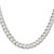 Sterling Silver 8mm Flat Curb Chain