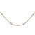 14K & White Rhodium Polished & D/C Necklace