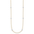 Herco 14K Two-tone Diamond Stations 16 inch Necklace