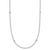 Herco 14K White Gold Diamond Stations 18 inch Necklace