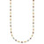 HERCO Gold Multi Colored Gemstone Necklaces