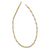 Leslie's 14K Two-tone Polished Fancy Link Necklace