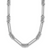 14K White Gold Polished Fancy Link Necklace