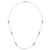 Leslie's 14K Polished and Diamond-cut Beaded Necklace