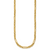 Herco 14K Polished and Textured Fancy Link Necklace