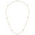 HERCO Gold Fancy Link with Discs Necklaces