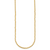 HERCO Gold Polished & Textured Beaded Chain Necklaces